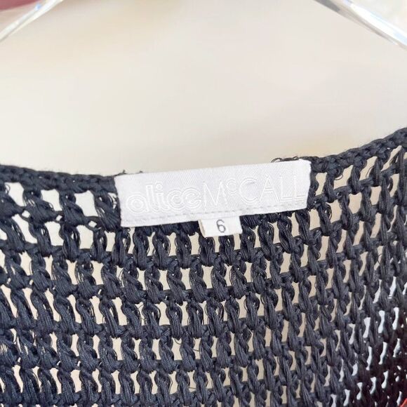 Alice McCall Short Silk Romper Knitted Jumpsuit Size 6 - Picture 8 of 8